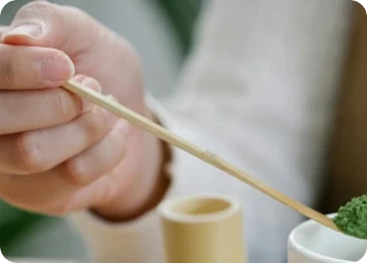 Bambusowa łyżeczka Chashaku